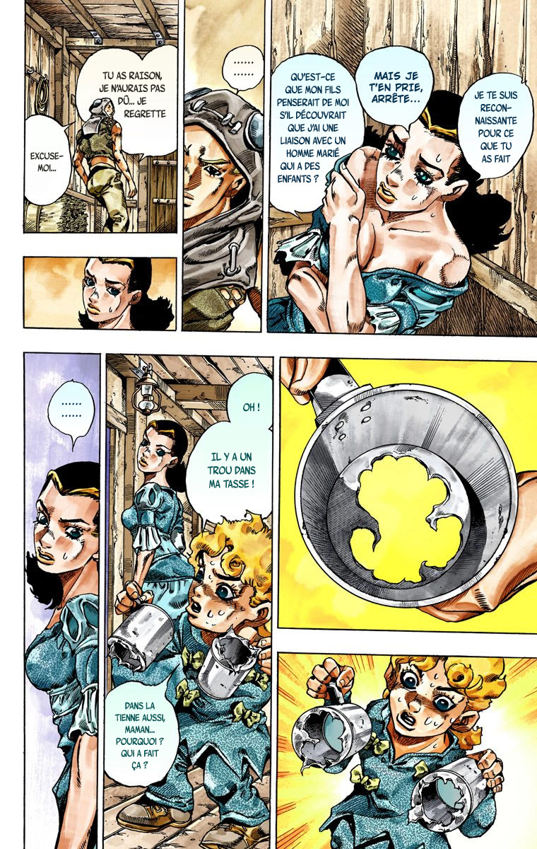 Read JoJo's Bizarre Adventure Part 7 Steel Ball Run Official Colored FR Manga Online