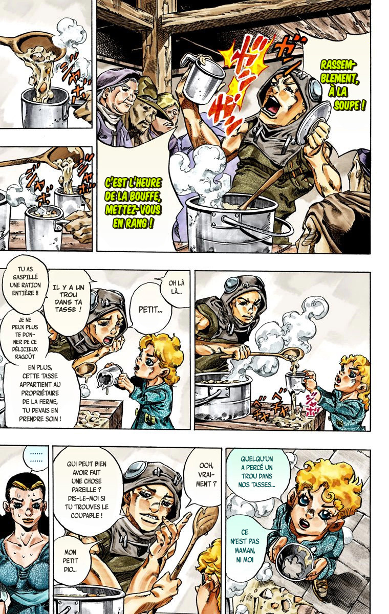Read JoJo's Bizarre Adventure Part 7 Steel Ball Run Official Colored FR Manga Online