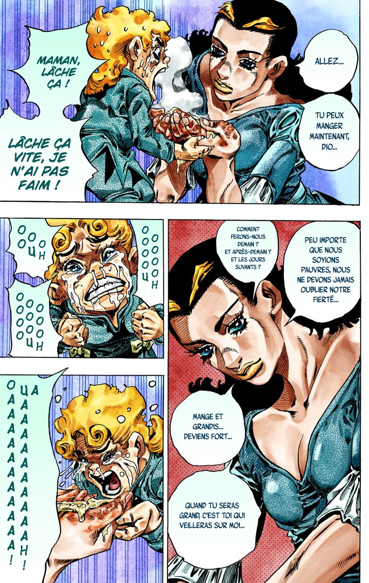 Read JoJo's Bizarre Adventure Part 7 Steel Ball Run Official Colored FR Manga Online