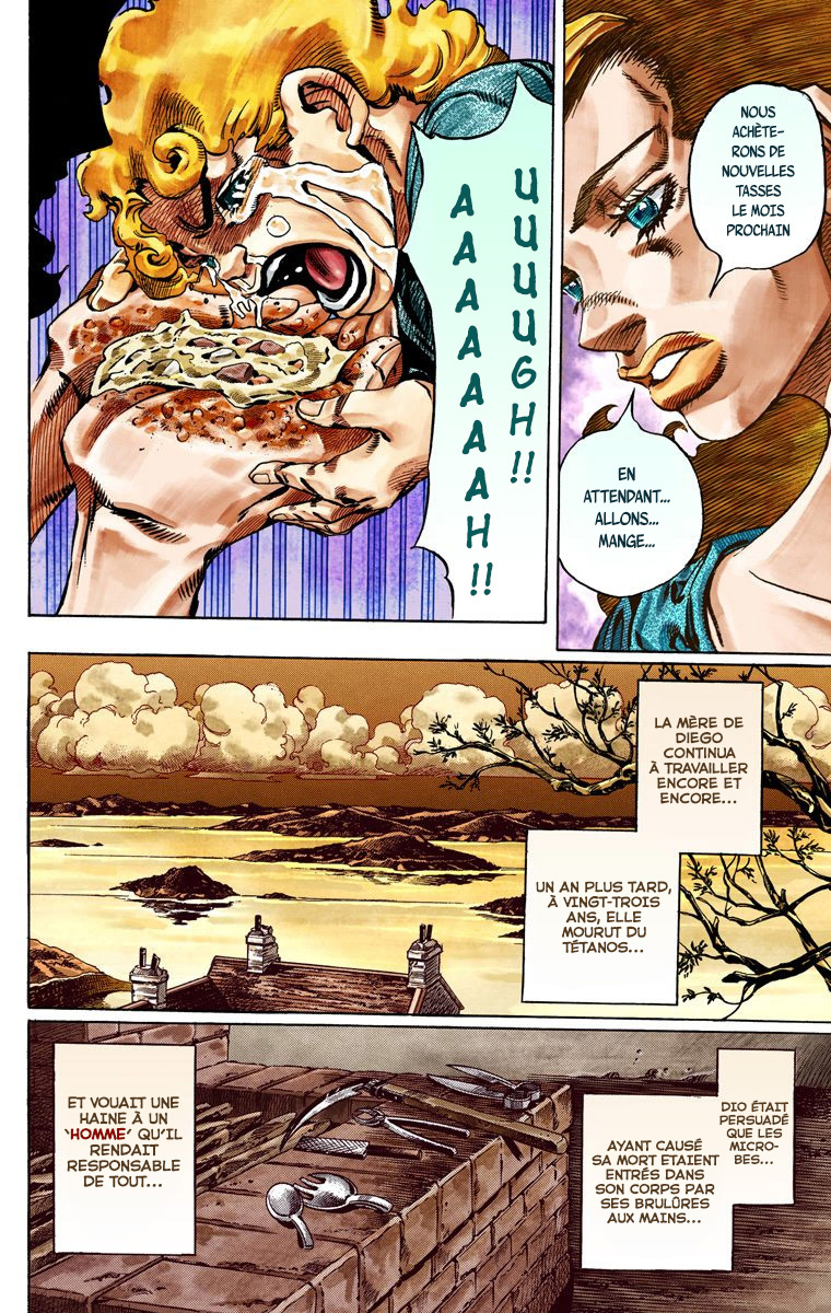 Read JoJo's Bizarre Adventure Part 7 Steel Ball Run Official Colored FR Manga Online