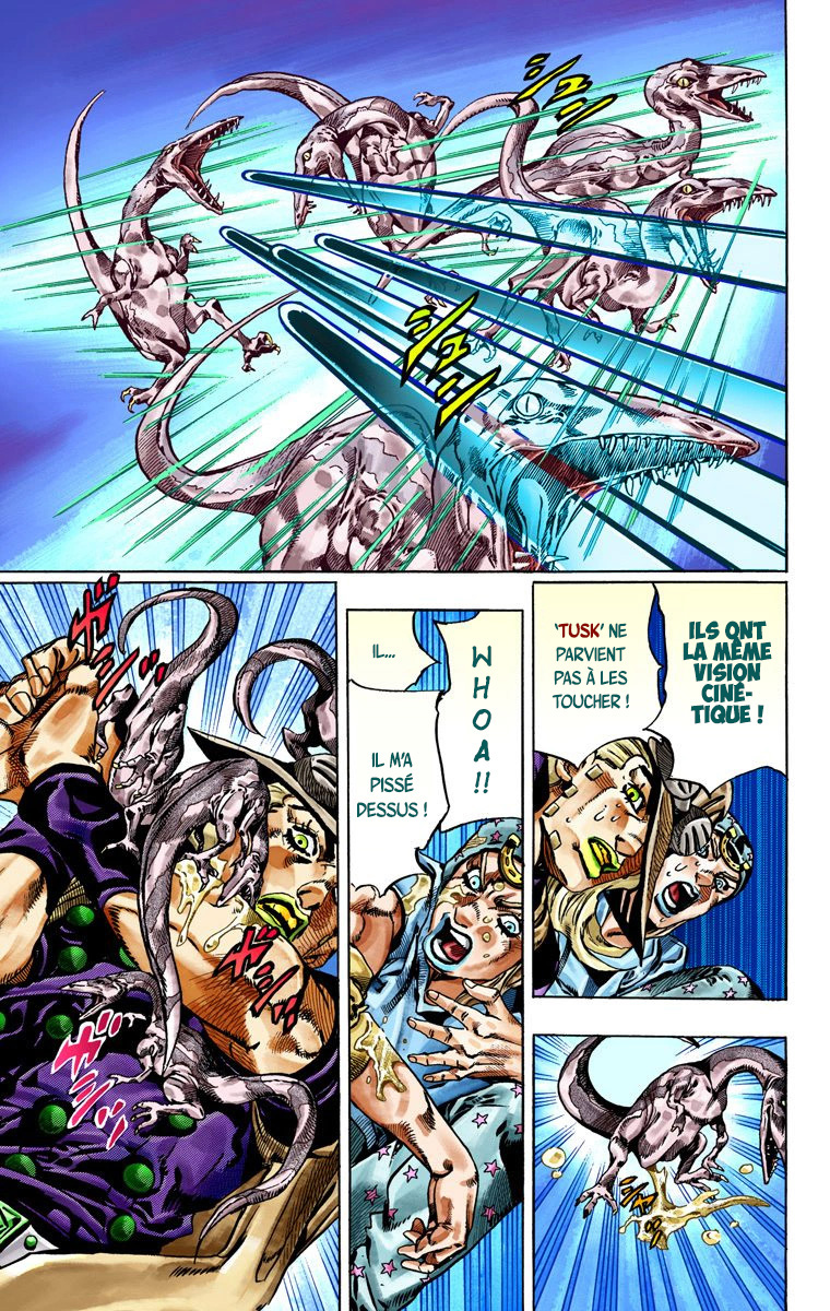 Read JoJo's Bizarre Adventure Part 7 Steel Ball Run Official Colored FR Manga Online