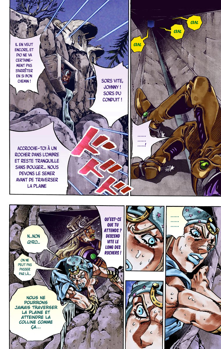 Read JoJo's Bizarre Adventure Part 7 Steel Ball Run Official Colored FR Manga Online