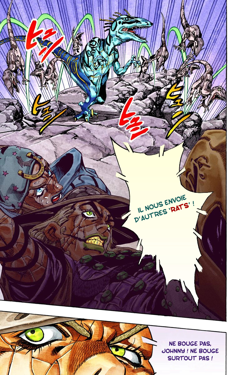 Read JoJo's Bizarre Adventure Part 7 Steel Ball Run Official Colored FR Manga Online