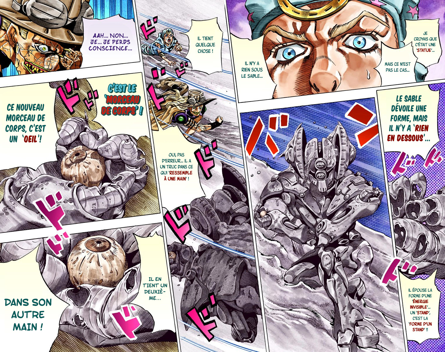 Read JoJo's Bizarre Adventure Part 7 Steel Ball Run Official Colored FR Manga Online