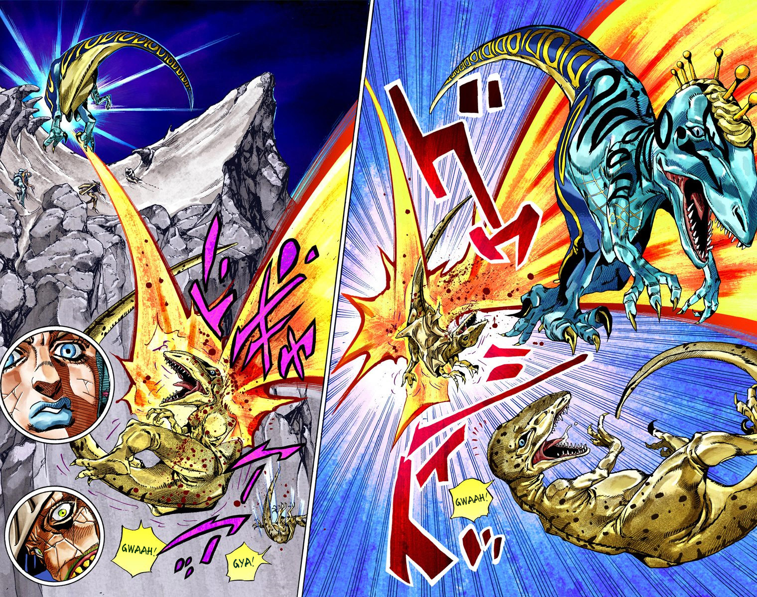 Read JoJo's Bizarre Adventure Part 7 Steel Ball Run Official Colored FR Manga Online