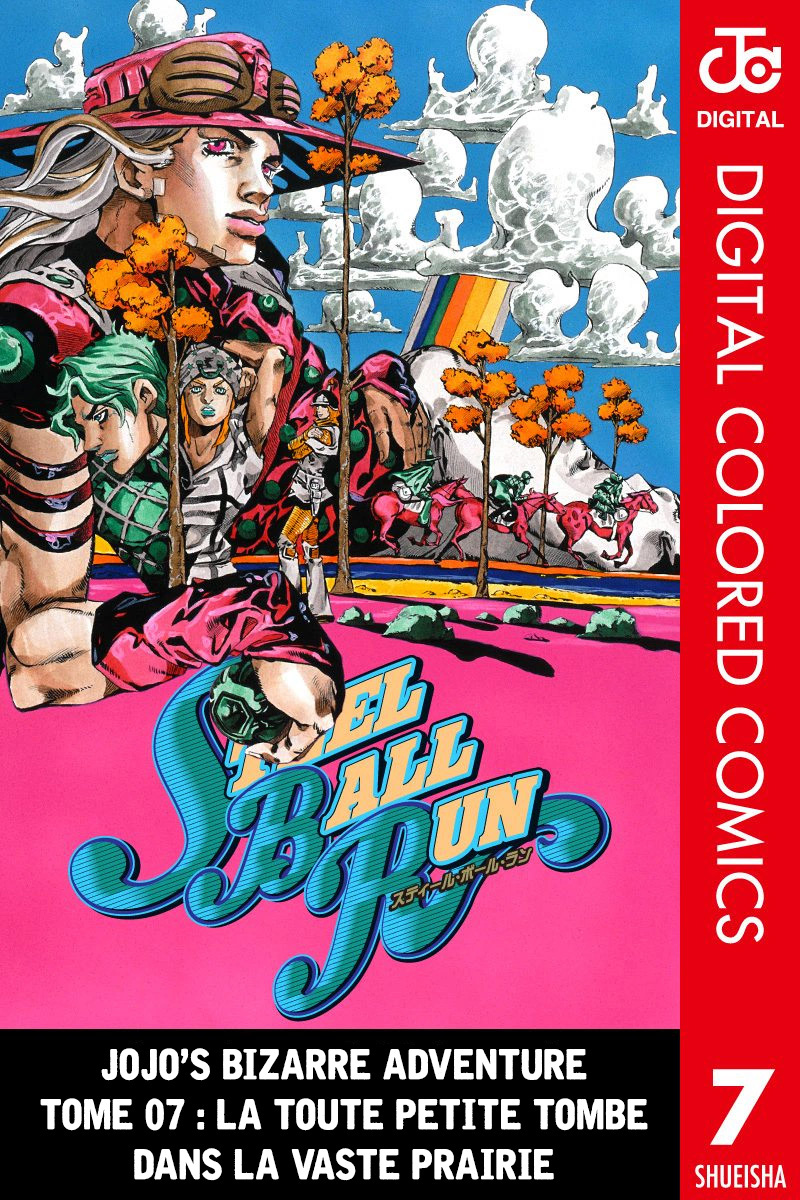 Read JoJo's Bizarre Adventure Part 7 Steel Ball Run Official Colored FR Manga Online