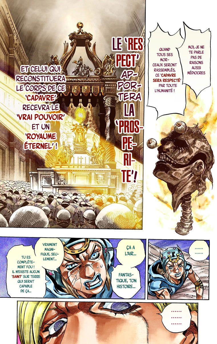 Read JoJo's Bizarre Adventure Part 7 Steel Ball Run Official Colored FR Manga Online