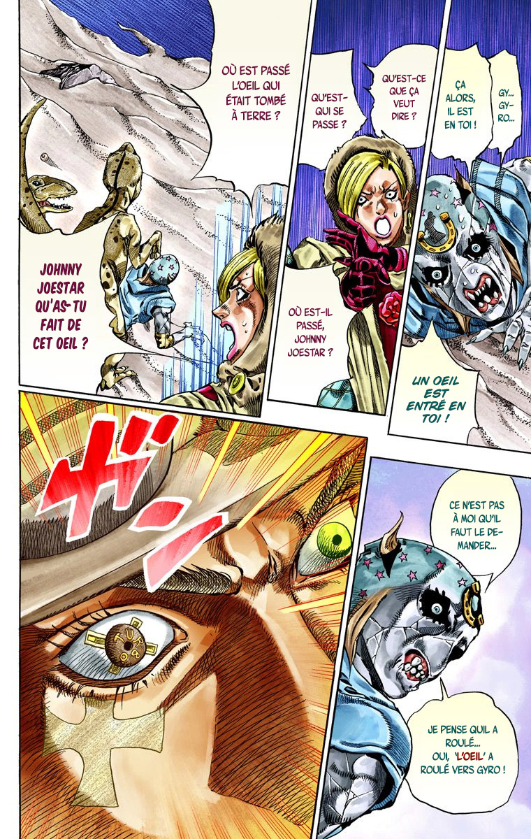 Read JoJo's Bizarre Adventure Part 7 Steel Ball Run Official Colored FR Manga Online