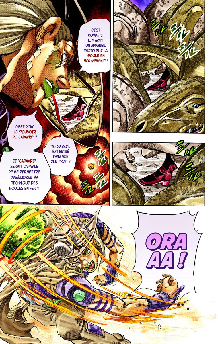 Read JoJo's Bizarre Adventure Part 7 Steel Ball Run Official Colored FR Manga Online