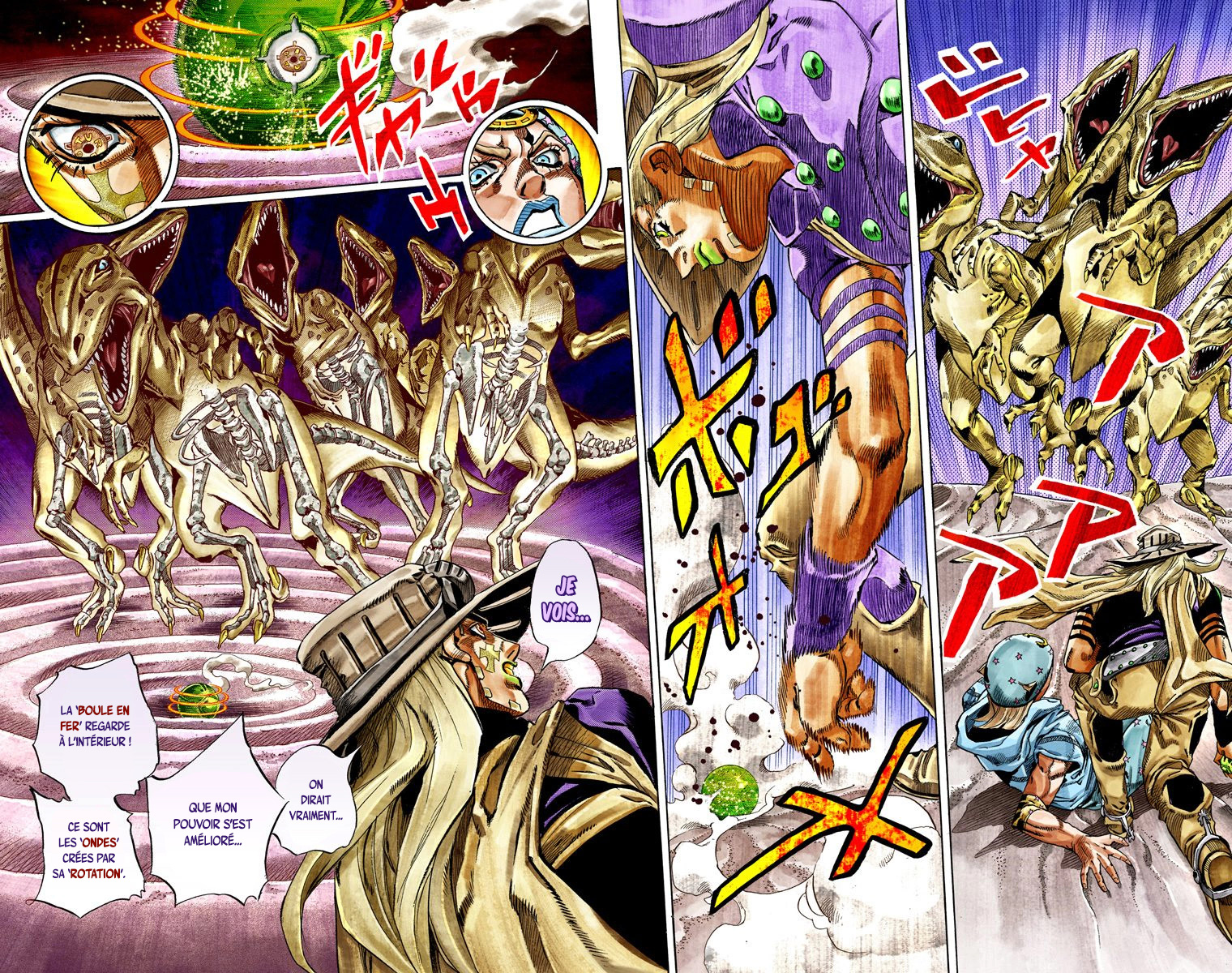 Read JoJo's Bizarre Adventure Part 7 Steel Ball Run Official Colored FR Manga Online