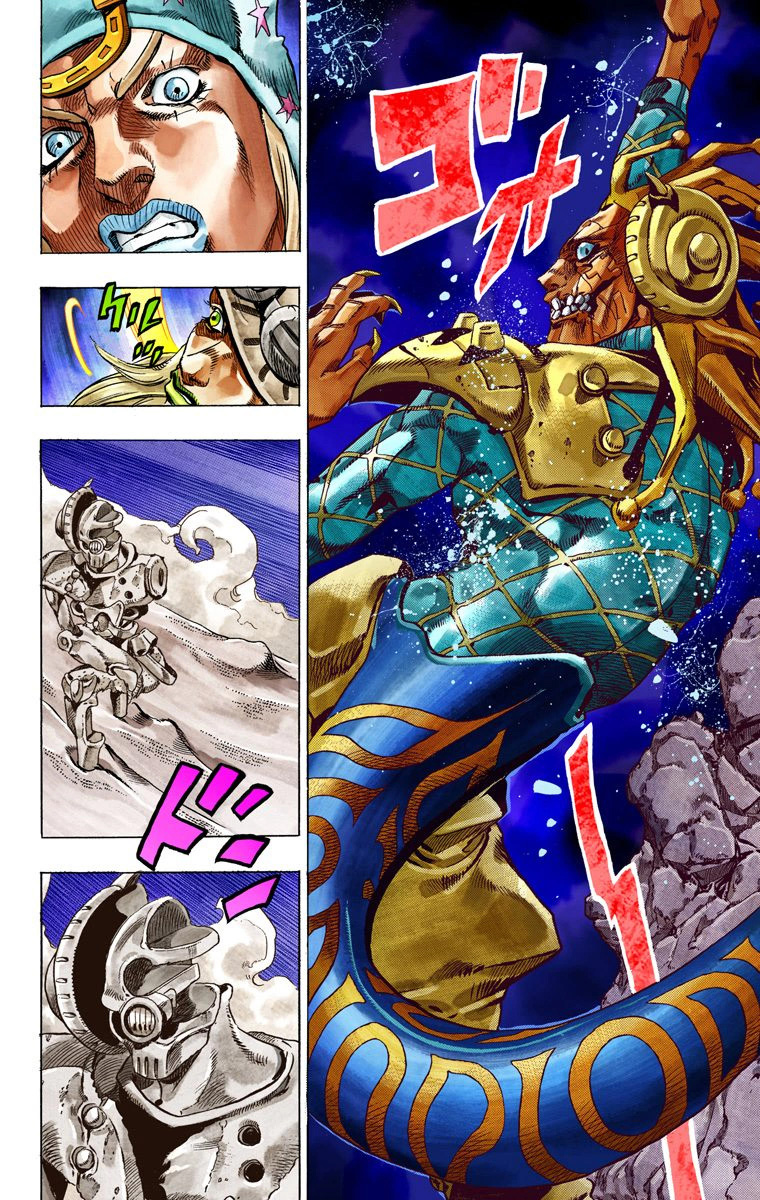 Read JoJo's Bizarre Adventure Part 7 Steel Ball Run Official Colored FR Manga Online