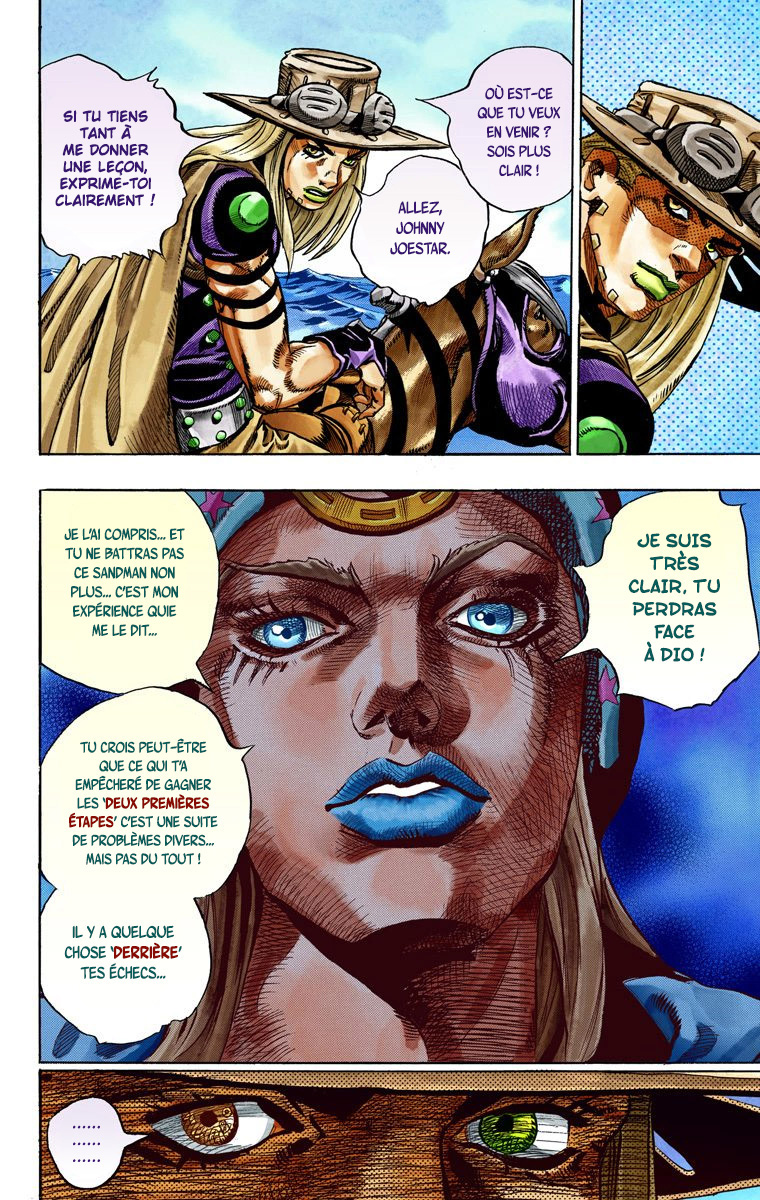 Read JoJo's Bizarre Adventure Part 7 Steel Ball Run Official Colored FR Manga Online