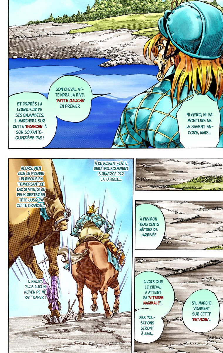 Read JoJo's Bizarre Adventure Part 7 Steel Ball Run Official Colored FR Manga Online
