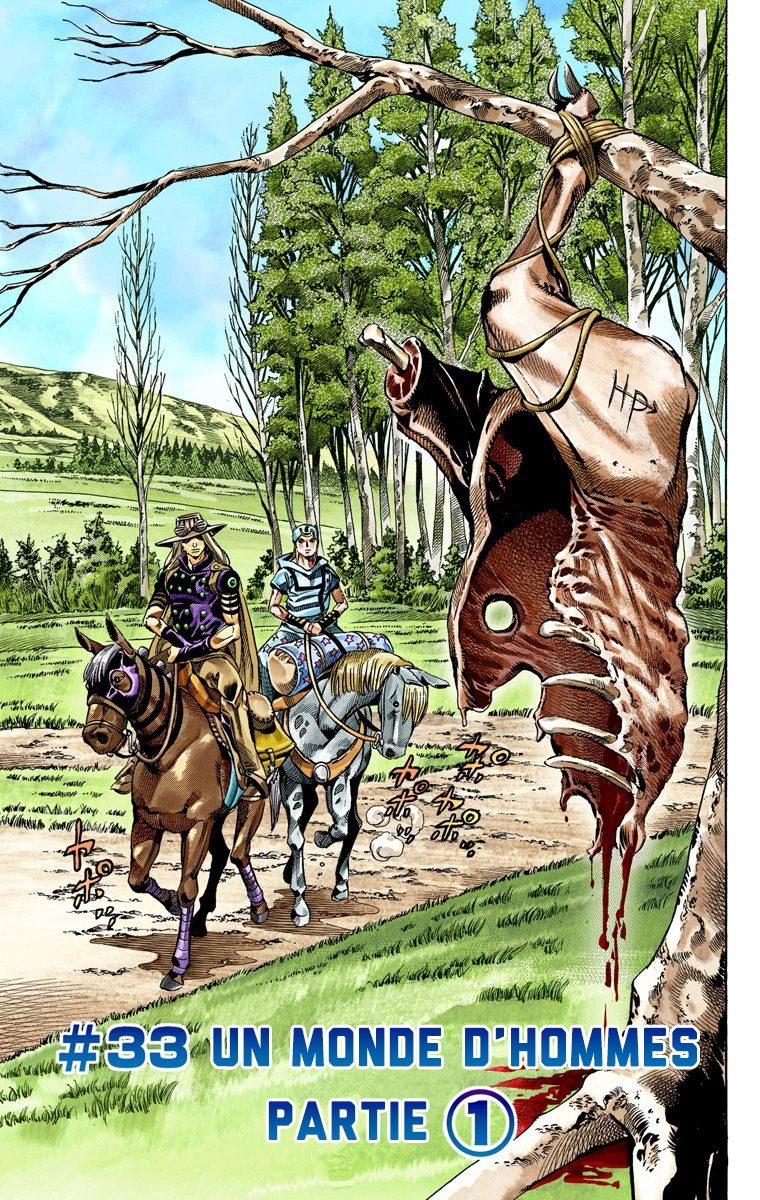 Read JoJo's Bizarre Adventure Part 7 Steel Ball Run Official Colored FR Manga Online
