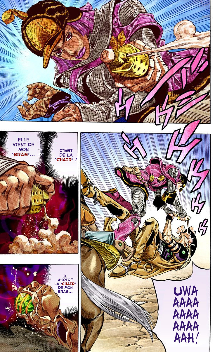 Read JoJo's Bizarre Adventure Part 7 Steel Ball Run Official Colored FR Manga Online