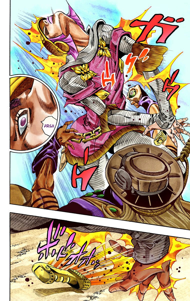 Read JoJo's Bizarre Adventure Part 7 Steel Ball Run Official Colored FR Manga Online