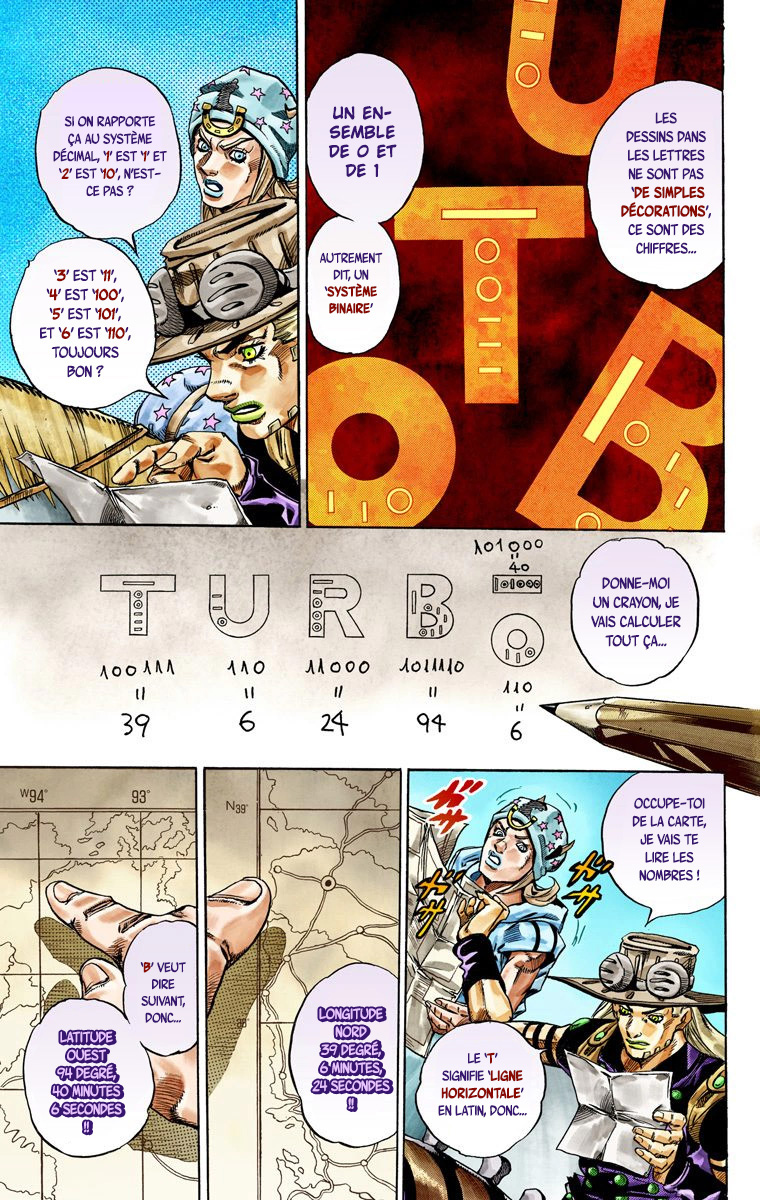 Read JoJo's Bizarre Adventure Part 7 Steel Ball Run Official Colored FR Manga Online