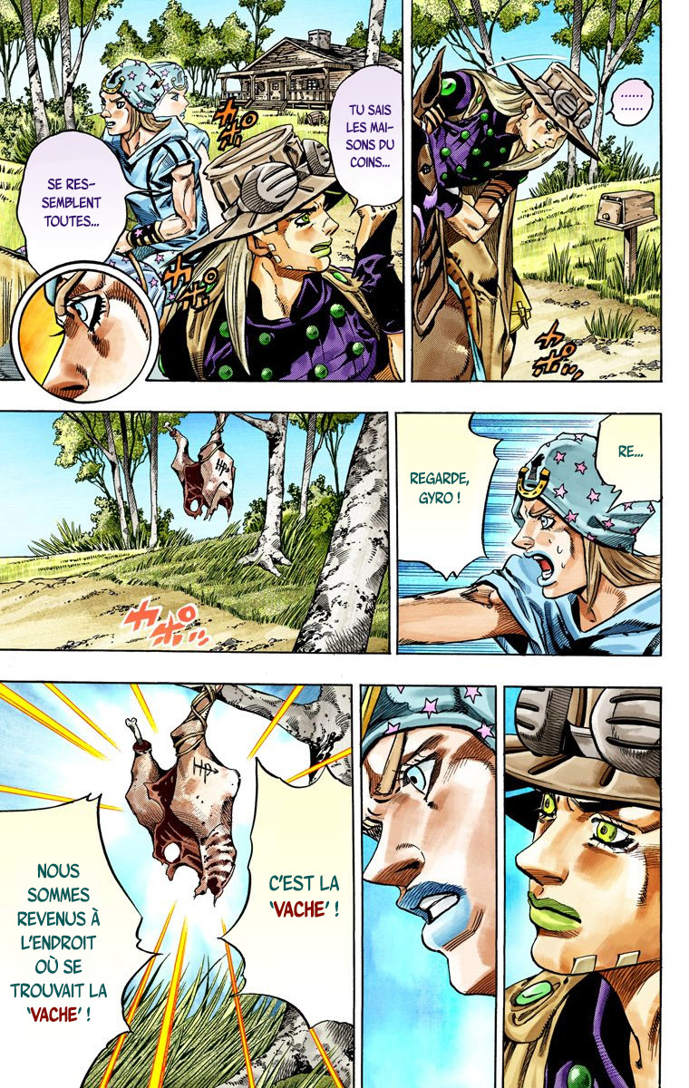 Read JoJo's Bizarre Adventure Part 7 Steel Ball Run Official Colored FR Manga Online