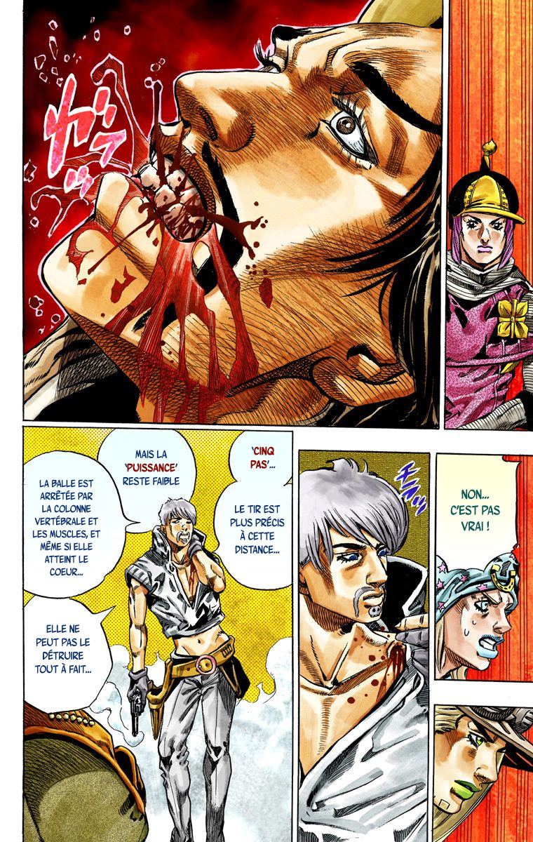 Read JoJo's Bizarre Adventure Part 7 Steel Ball Run Official Colored FR Manga Online