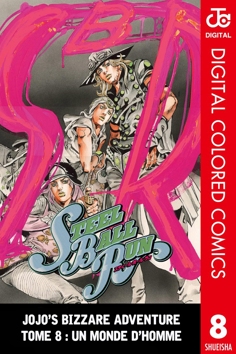 Read JoJo's Bizarre Adventure Part 7 Steel Ball Run Official Colored FR Manga Online