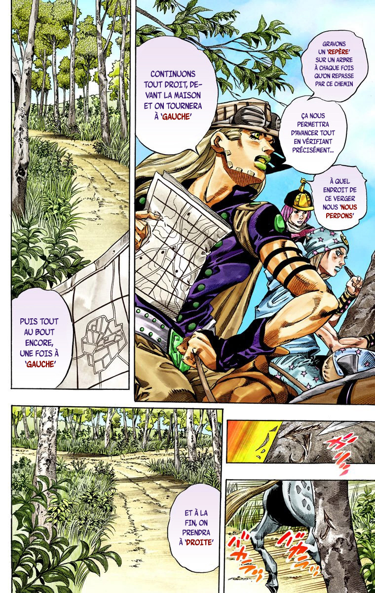 Read JoJo's Bizarre Adventure Part 7 Steel Ball Run Official Colored FR Manga Online