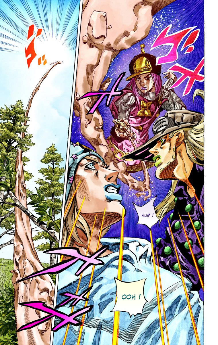 Read JoJo's Bizarre Adventure Part 7 Steel Ball Run Official Colored FR Manga Online