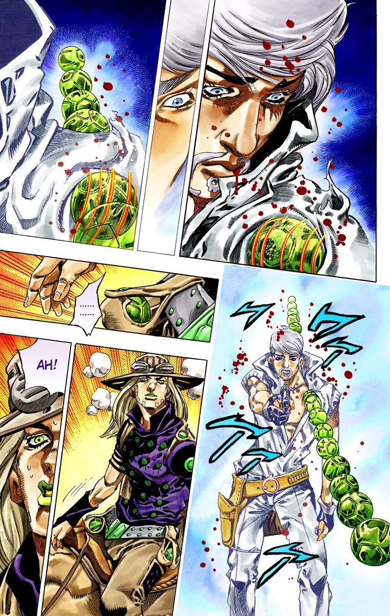 Read JoJo's Bizarre Adventure Part 7 Steel Ball Run Official Colored FR Manga Online