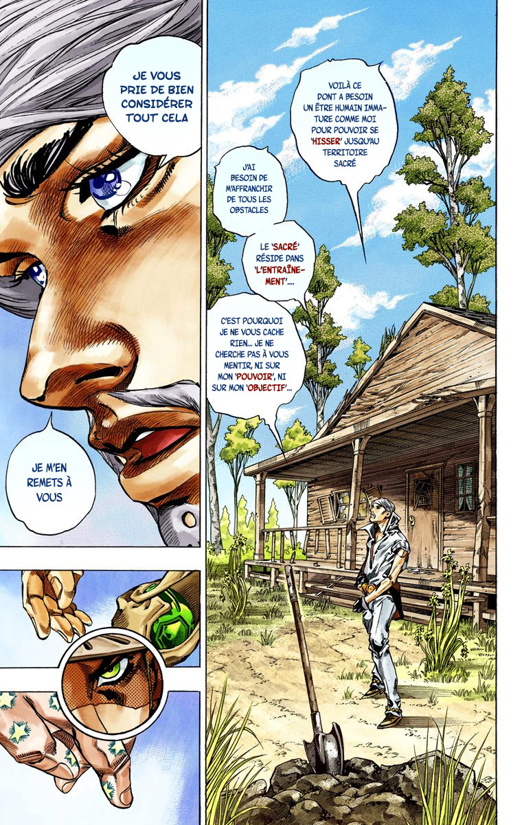 Read JoJo's Bizarre Adventure Part 7 Steel Ball Run Official Colored FR Manga Online
