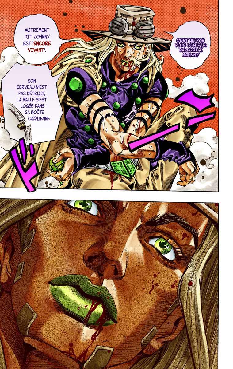 Read JoJo's Bizarre Adventure Part 7 Steel Ball Run Official Colored FR Manga Online