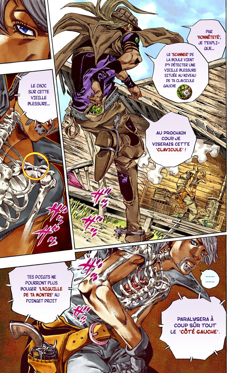 Read JoJo's Bizarre Adventure Part 7 Steel Ball Run Official Colored FR Manga Online