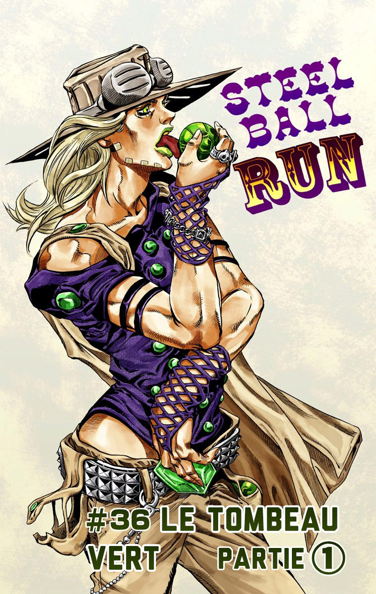Read JoJo's Bizarre Adventure Part 7 Steel Ball Run Official Colored FR Manga Online