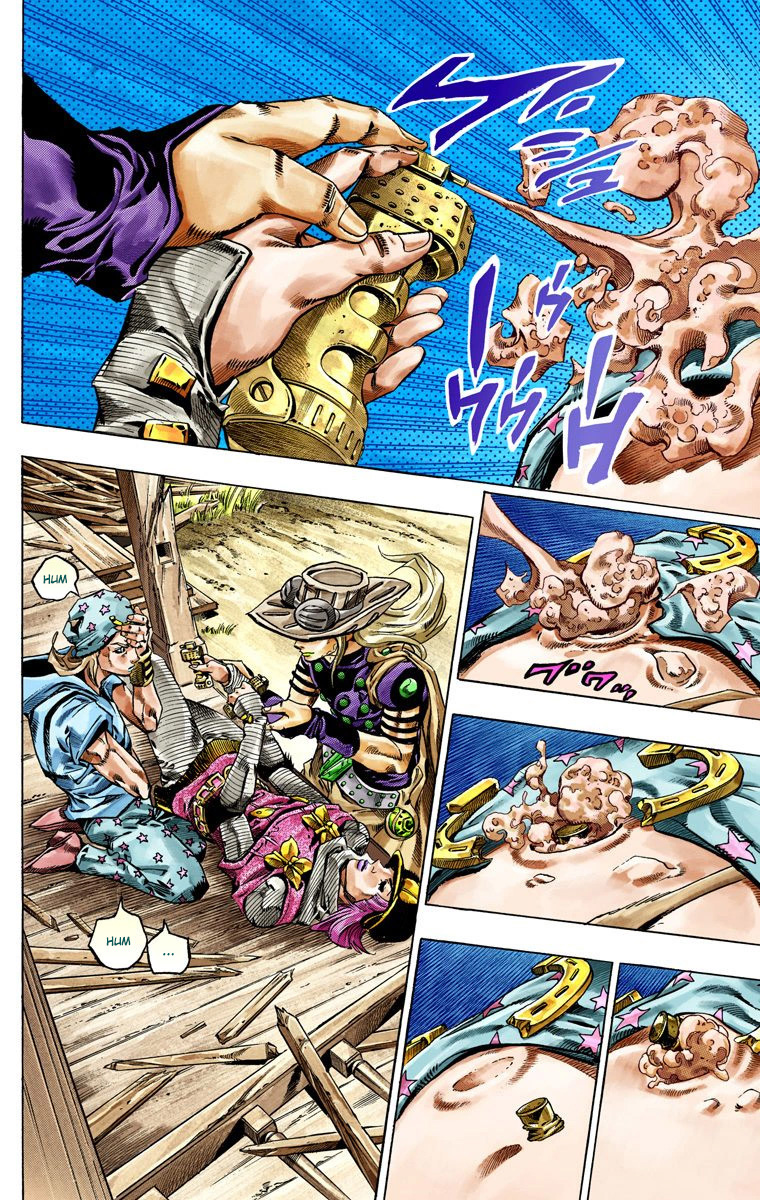 Read JoJo's Bizarre Adventure Part 7 Steel Ball Run Official Colored FR Manga Online