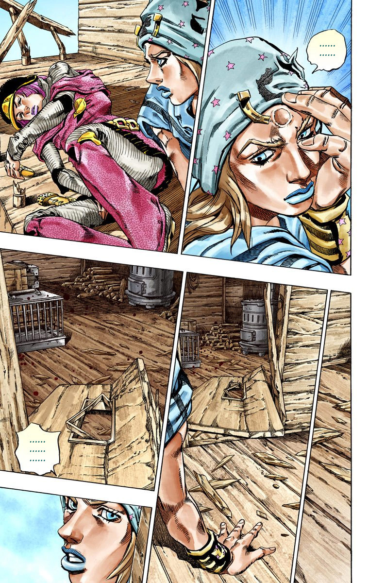 Read JoJo's Bizarre Adventure Part 7 Steel Ball Run Official Colored FR Manga Online
