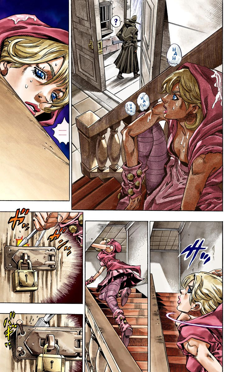 Read JoJo's Bizarre Adventure Part 7 Steel Ball Run Official Colored FR Manga Online