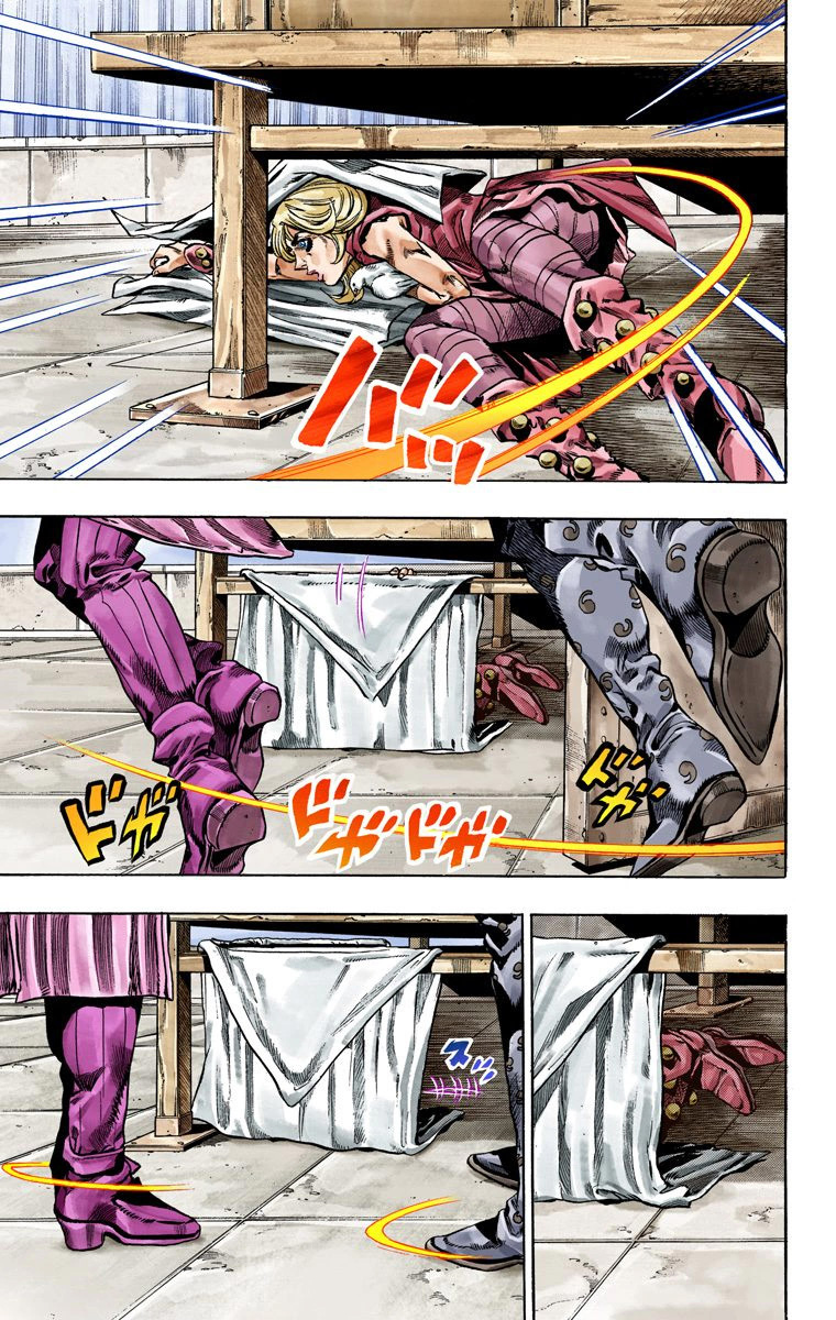 Read JoJo's Bizarre Adventure Part 7 Steel Ball Run Official Colored FR Manga Online