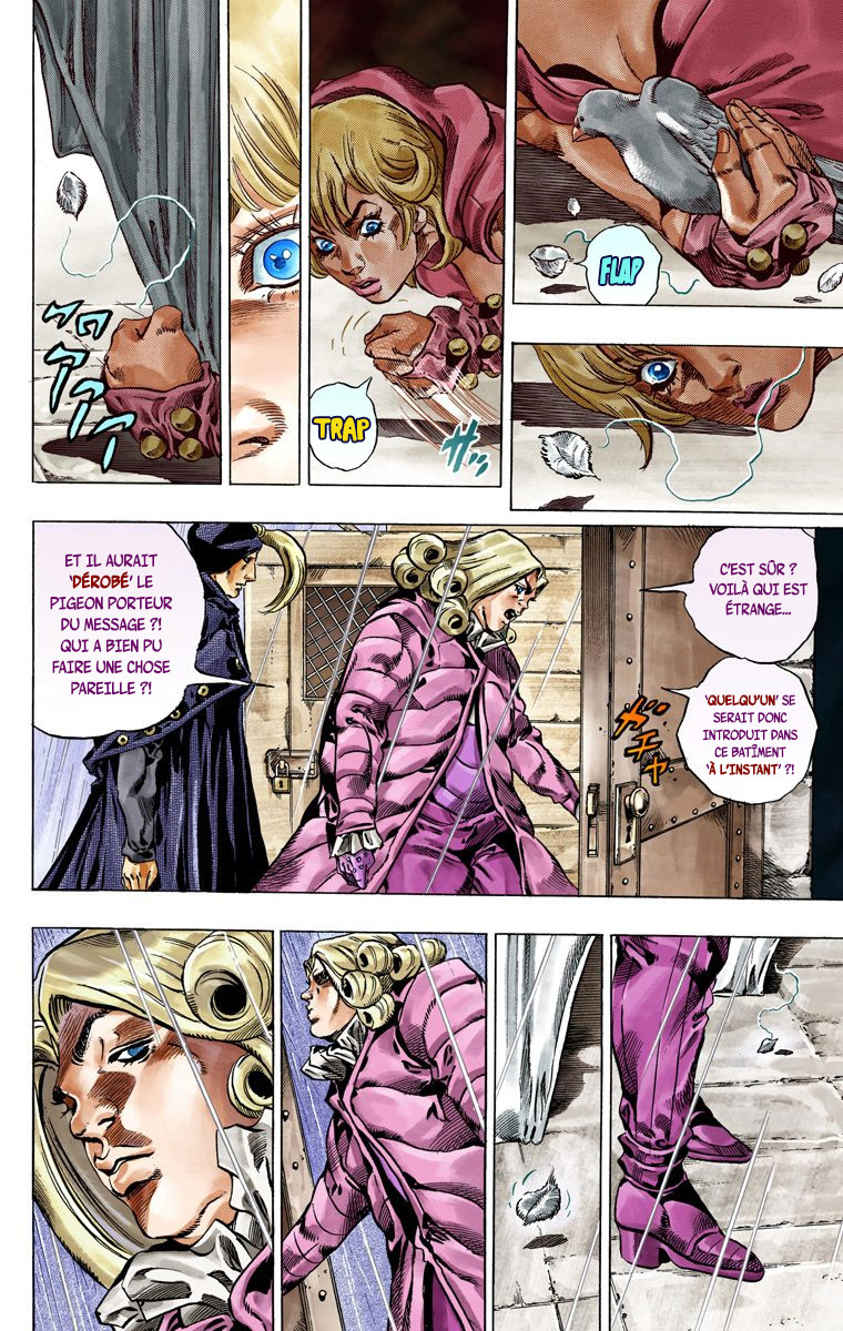 Read JoJo's Bizarre Adventure Part 7 Steel Ball Run Official Colored FR Manga Online