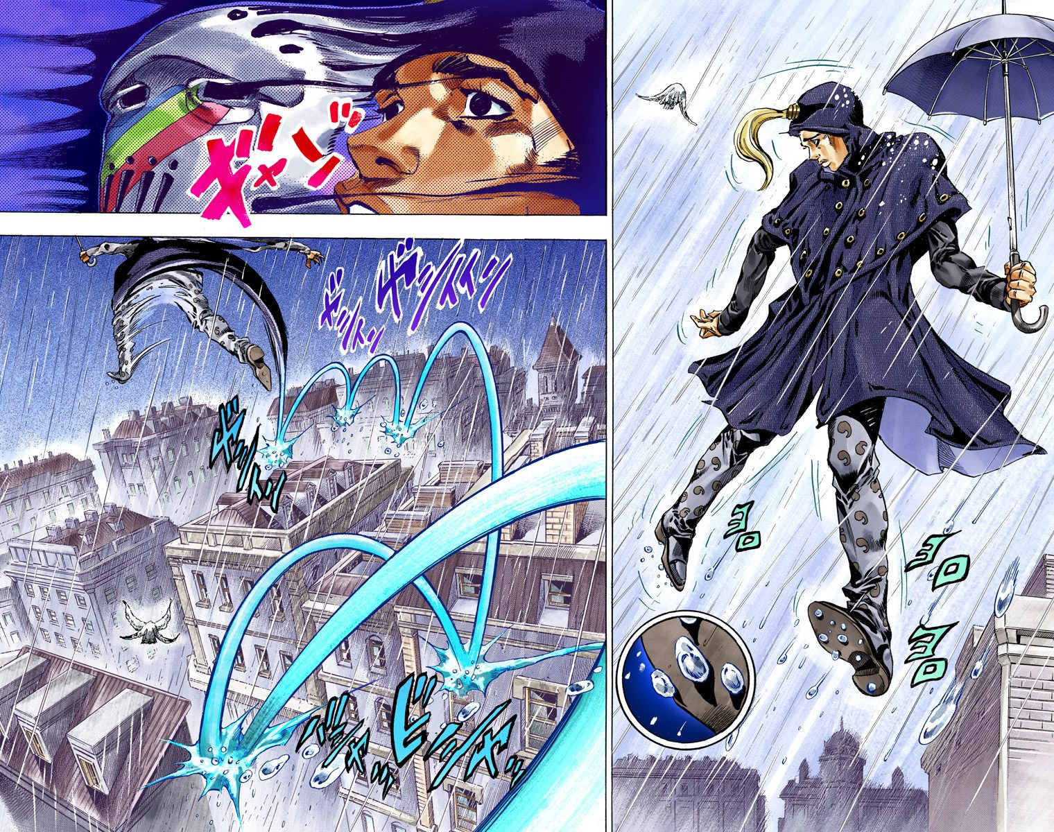Read JoJo's Bizarre Adventure Part 7 Steel Ball Run Official Colored FR Manga Online