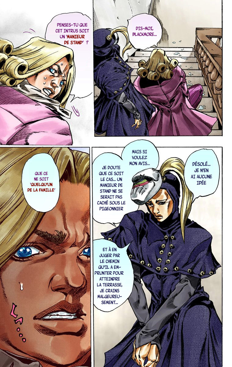 Read JoJo's Bizarre Adventure Part 7 Steel Ball Run Official Colored FR Manga Online