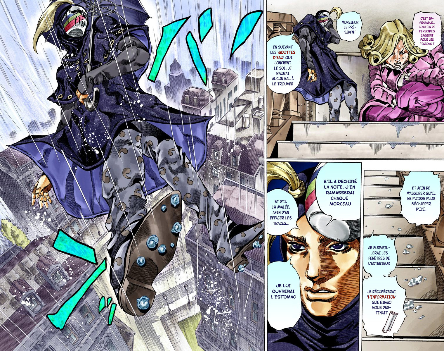 Read JoJo's Bizarre Adventure Part 7 Steel Ball Run Official Colored FR Manga Online