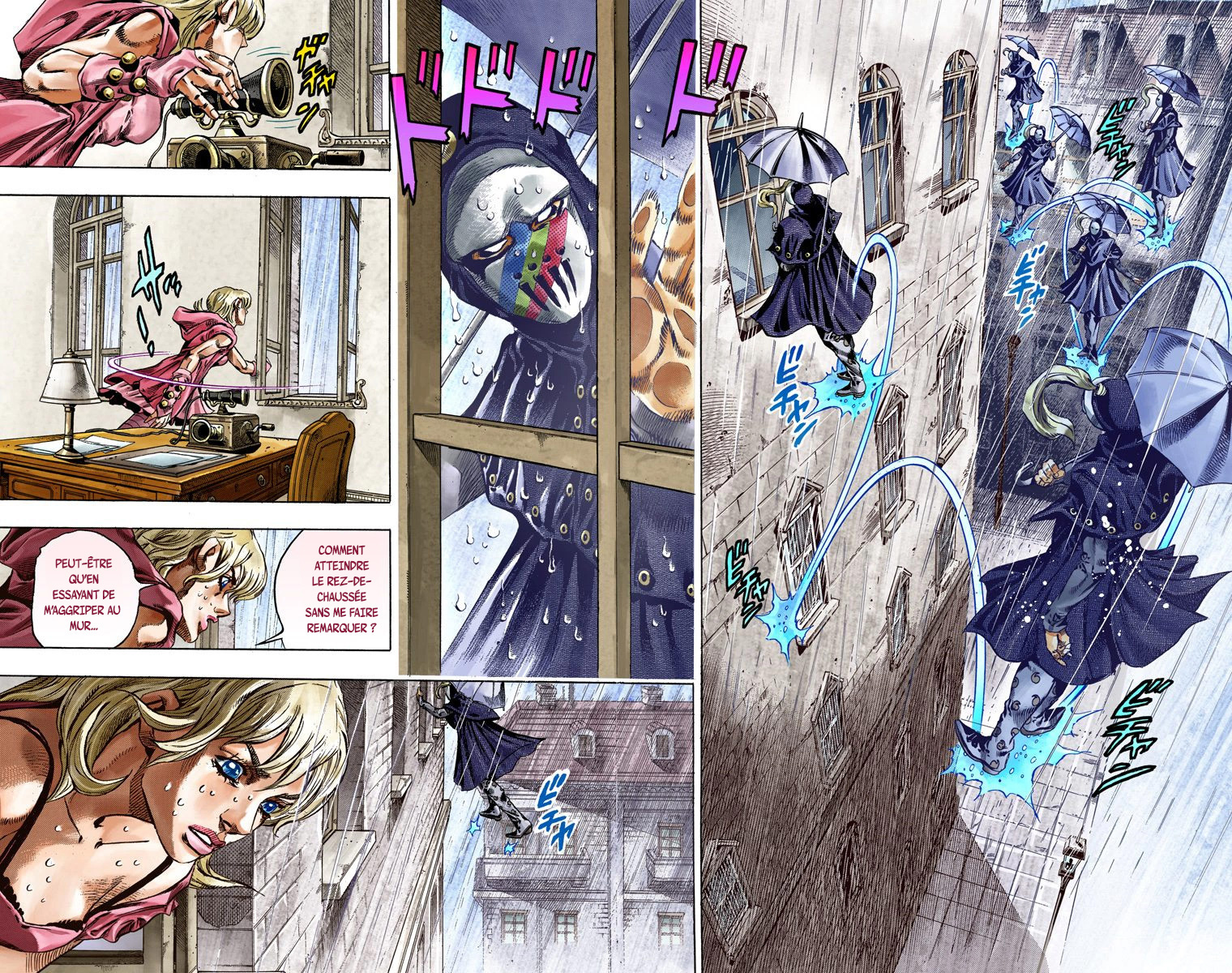 Read JoJo's Bizarre Adventure Part 7 Steel Ball Run Official Colored FR Manga Online