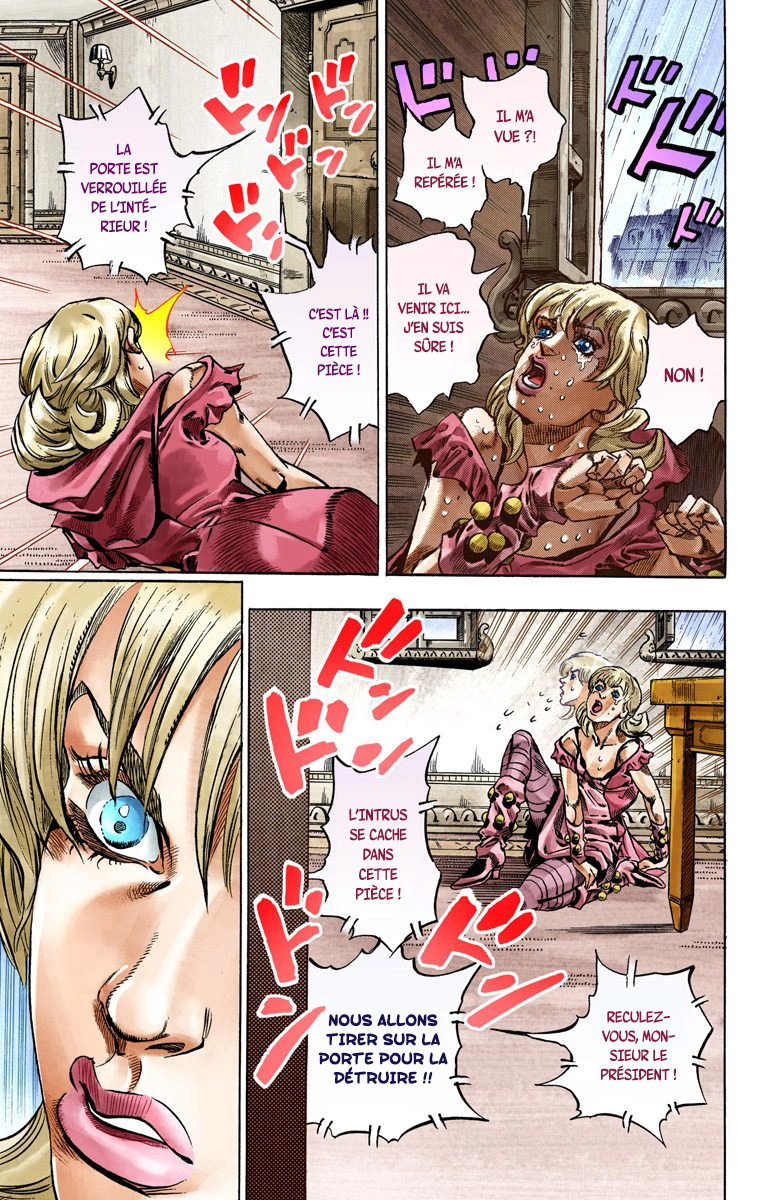 Read JoJo's Bizarre Adventure Part 7 Steel Ball Run Official Colored FR Manga Online