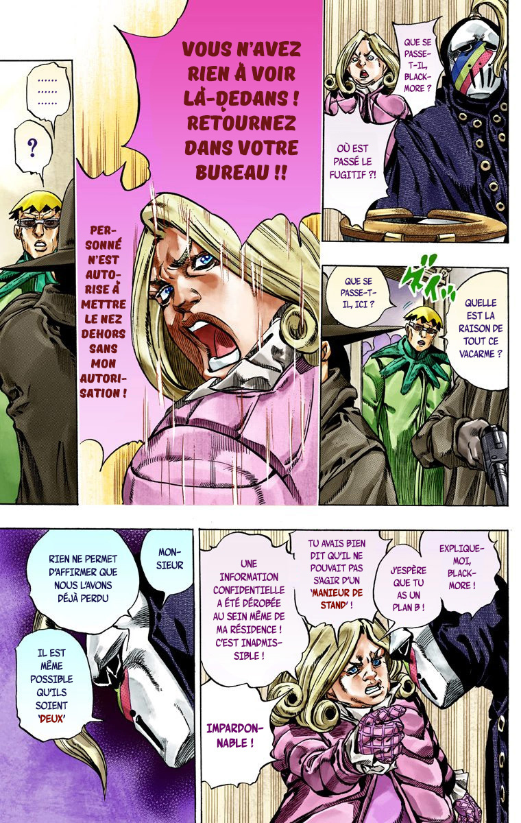 Read JoJo's Bizarre Adventure Part 7 Steel Ball Run Official Colored FR Manga Online