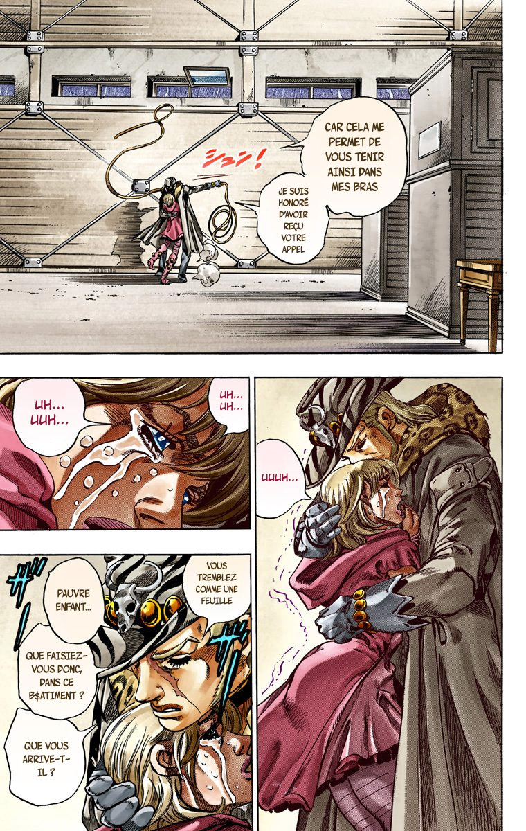 Read JoJo's Bizarre Adventure Part 7 Steel Ball Run Official Colored FR Manga Online