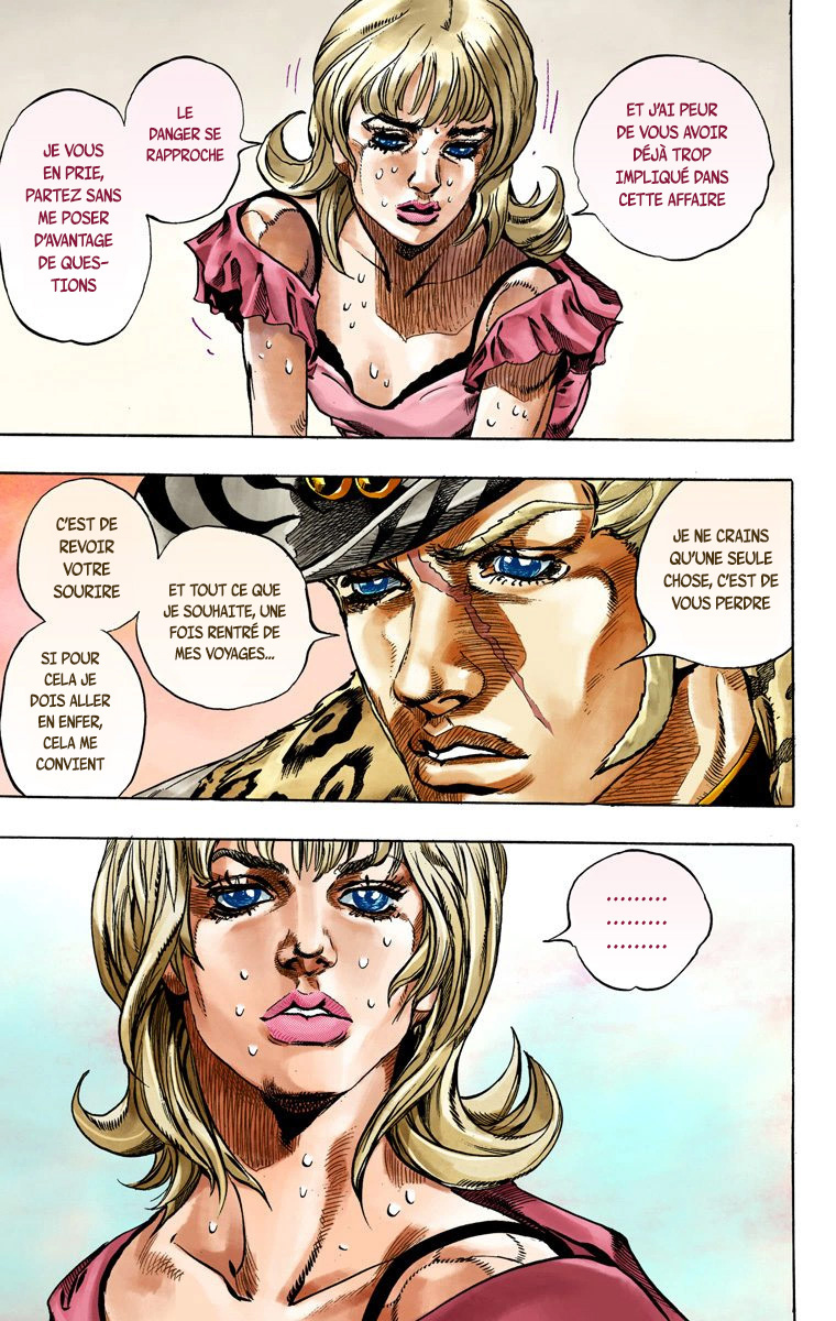 Read JoJo's Bizarre Adventure Part 7 Steel Ball Run Official Colored FR Manga Online