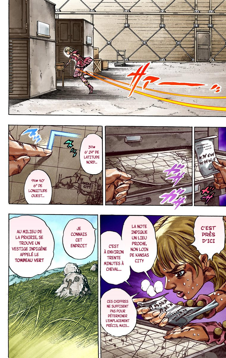 Read JoJo's Bizarre Adventure Part 7 Steel Ball Run Official Colored FR Manga Online