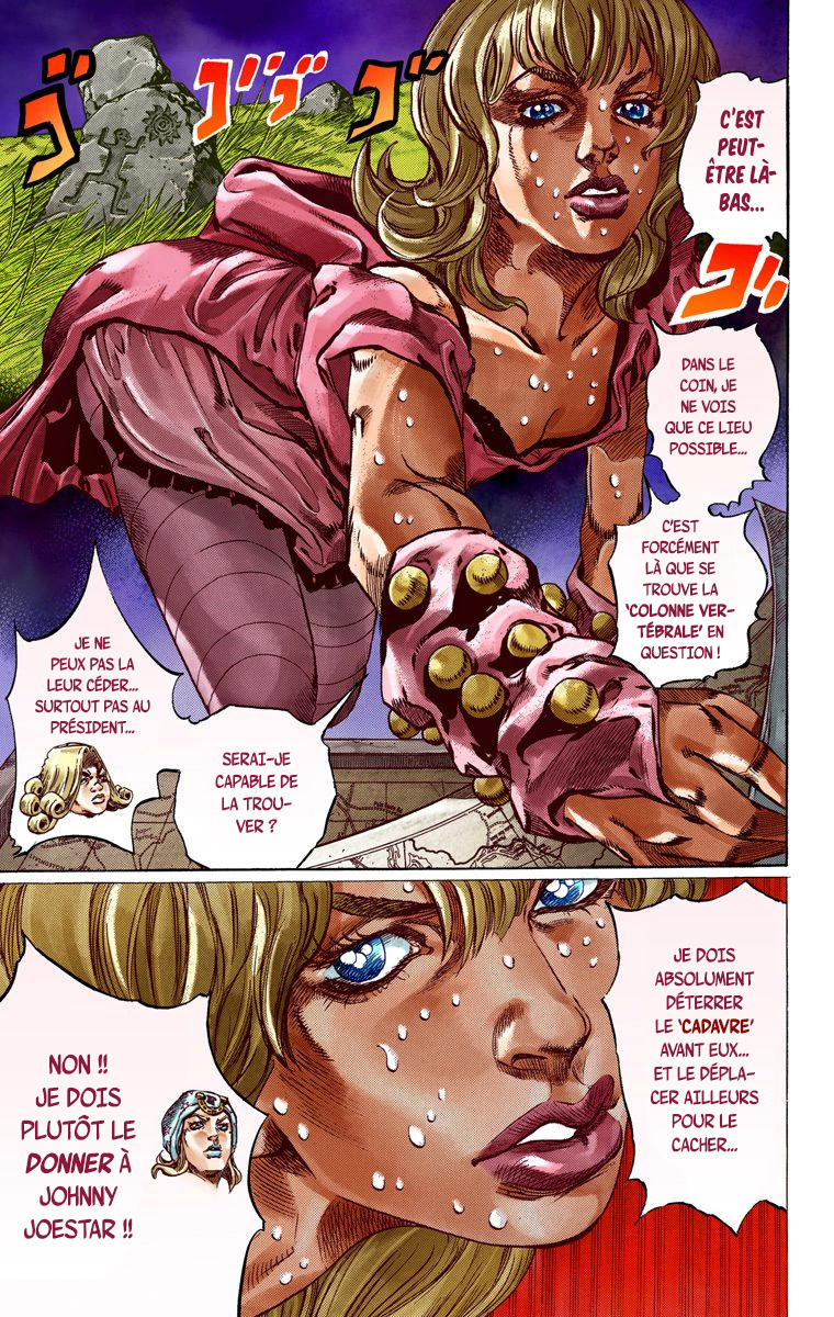 Read JoJo's Bizarre Adventure Part 7 Steel Ball Run Official Colored FR Manga Online