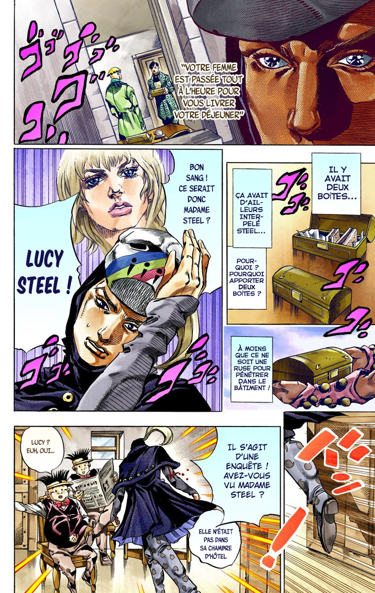 Read JoJo's Bizarre Adventure Part 7 Steel Ball Run Official Colored FR Manga Online