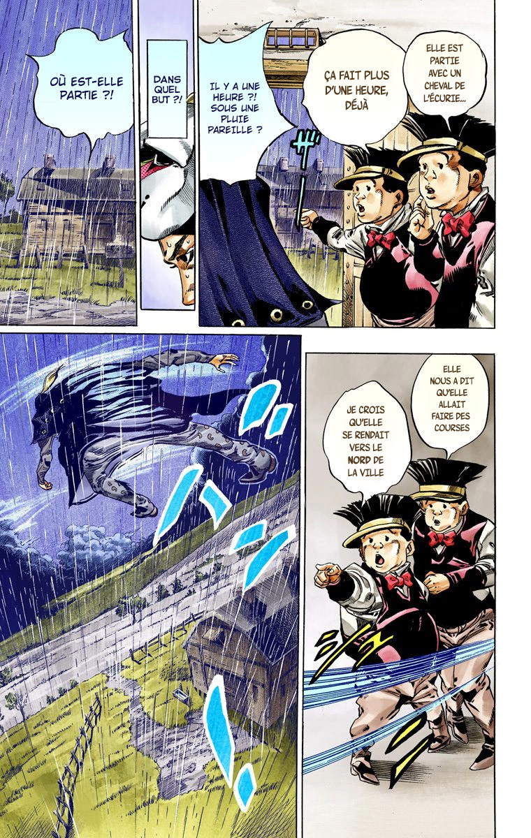 Read JoJo's Bizarre Adventure Part 7 Steel Ball Run Official Colored FR Manga Online