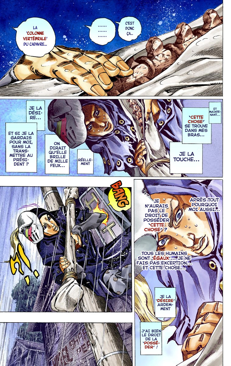 Read JoJo's Bizarre Adventure Part 7 Steel Ball Run Official Colored FR Manga Online