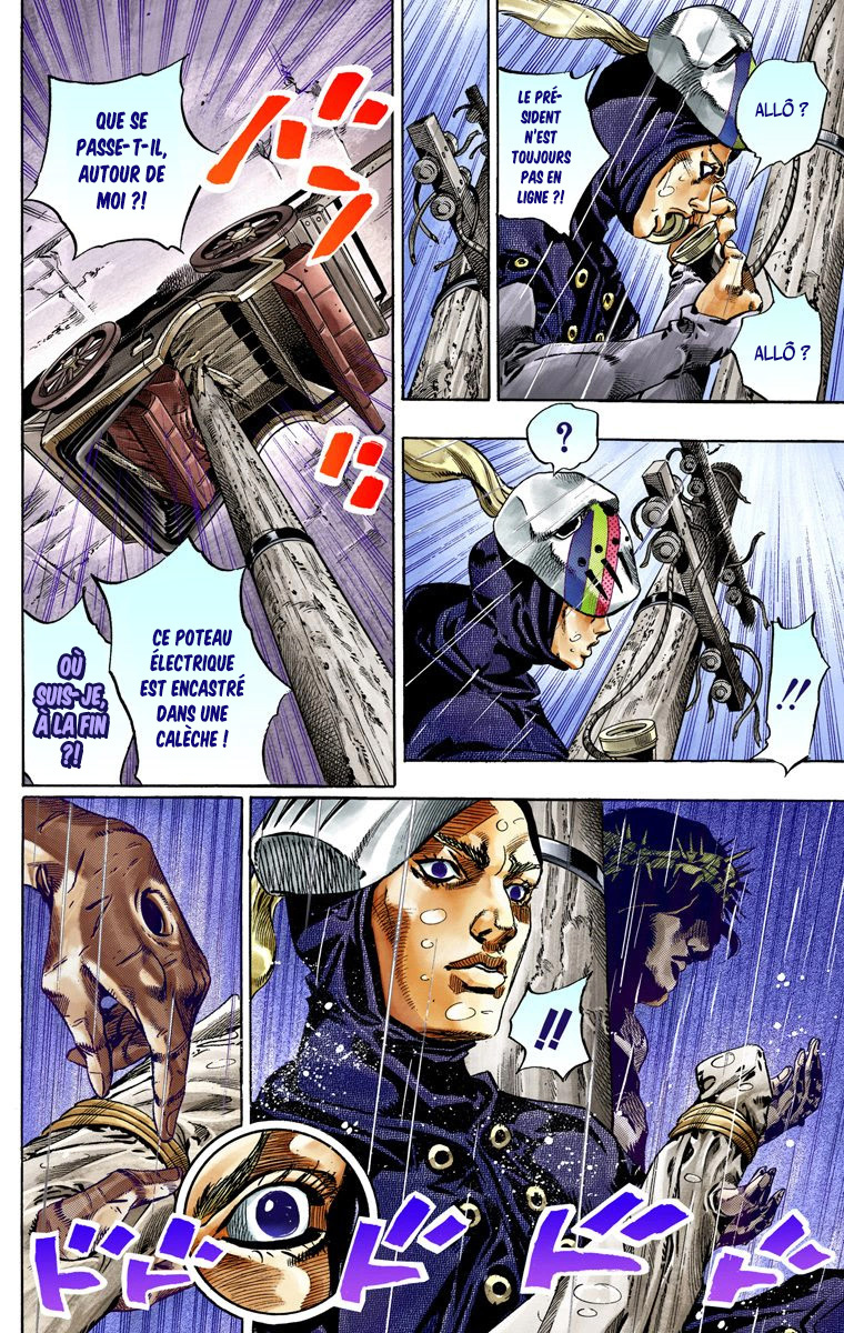 Read JoJo's Bizarre Adventure Part 7 Steel Ball Run Official Colored FR Manga Online